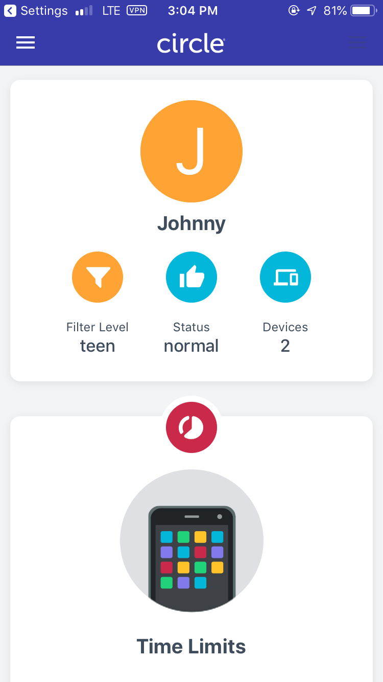 Circle App Kid Dashboard Circle Support Center