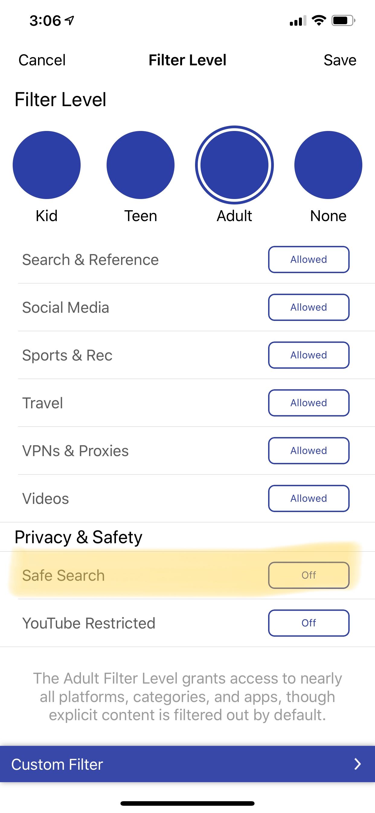 What Does Safe Search or Restricted Mode Do? Circle Support Center