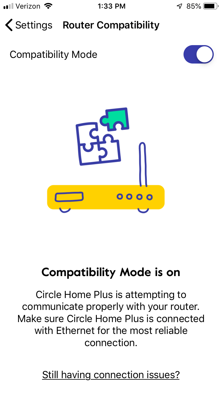 Using Compatibility Mode – Circle Support Center