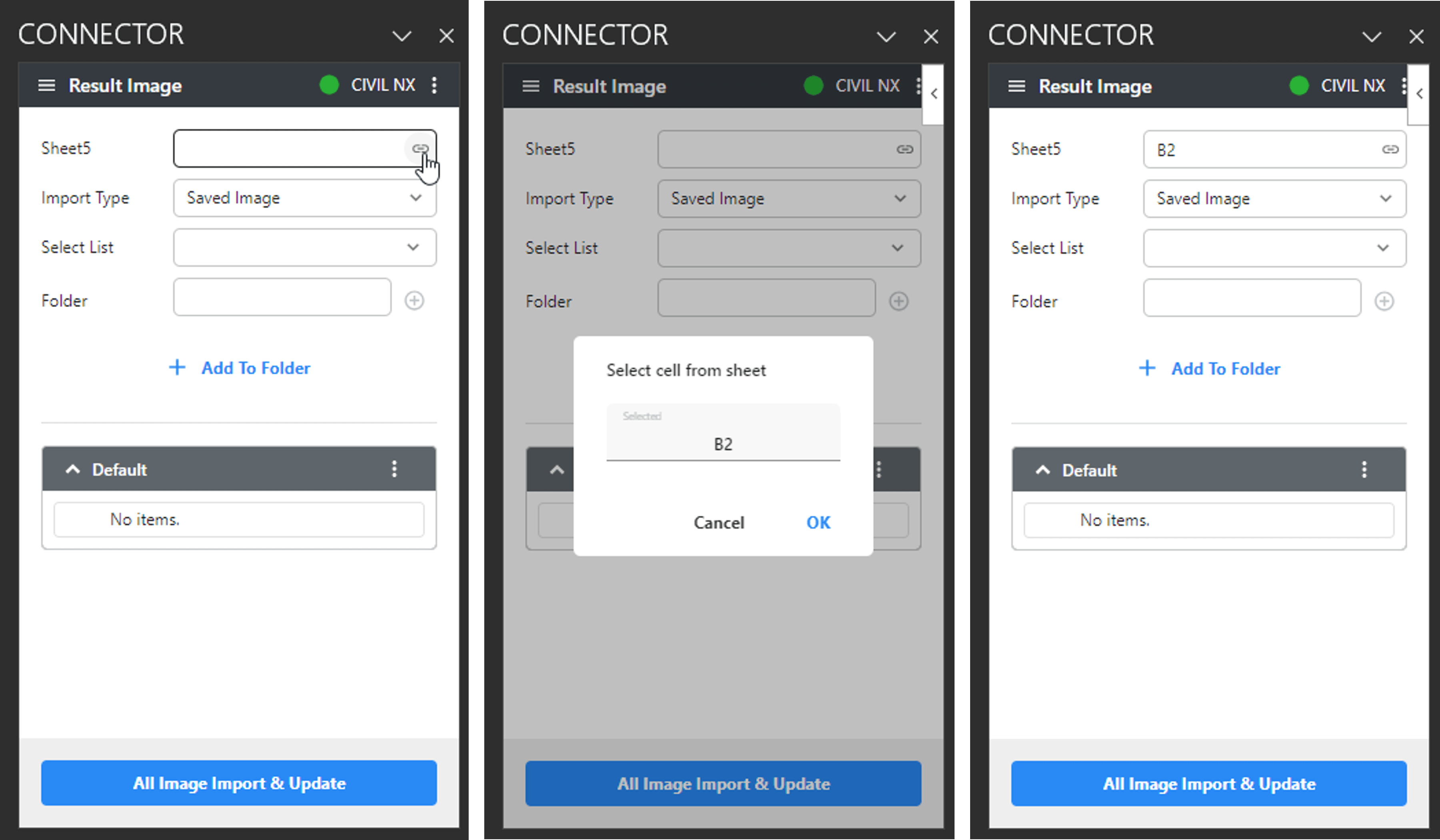 [MIDAS Connector] Result Image – MIDAS Support
