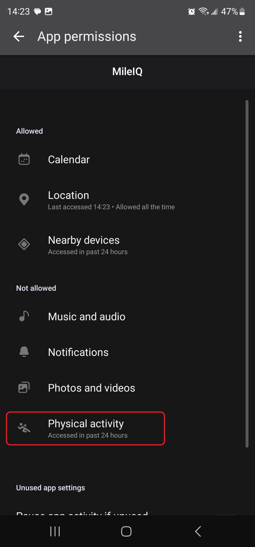 How to use your phone's motion data/physical activity in determining a