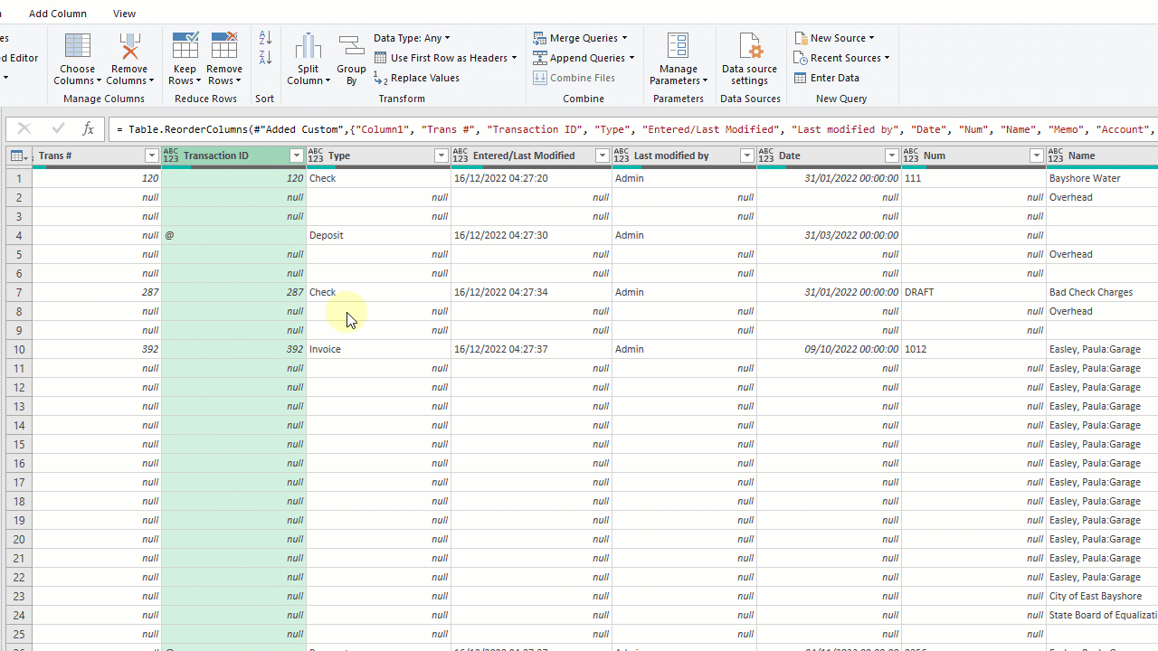 Data Formatting Guide Automate repetitive tasks in Excel Power Query MindBridge English (US)