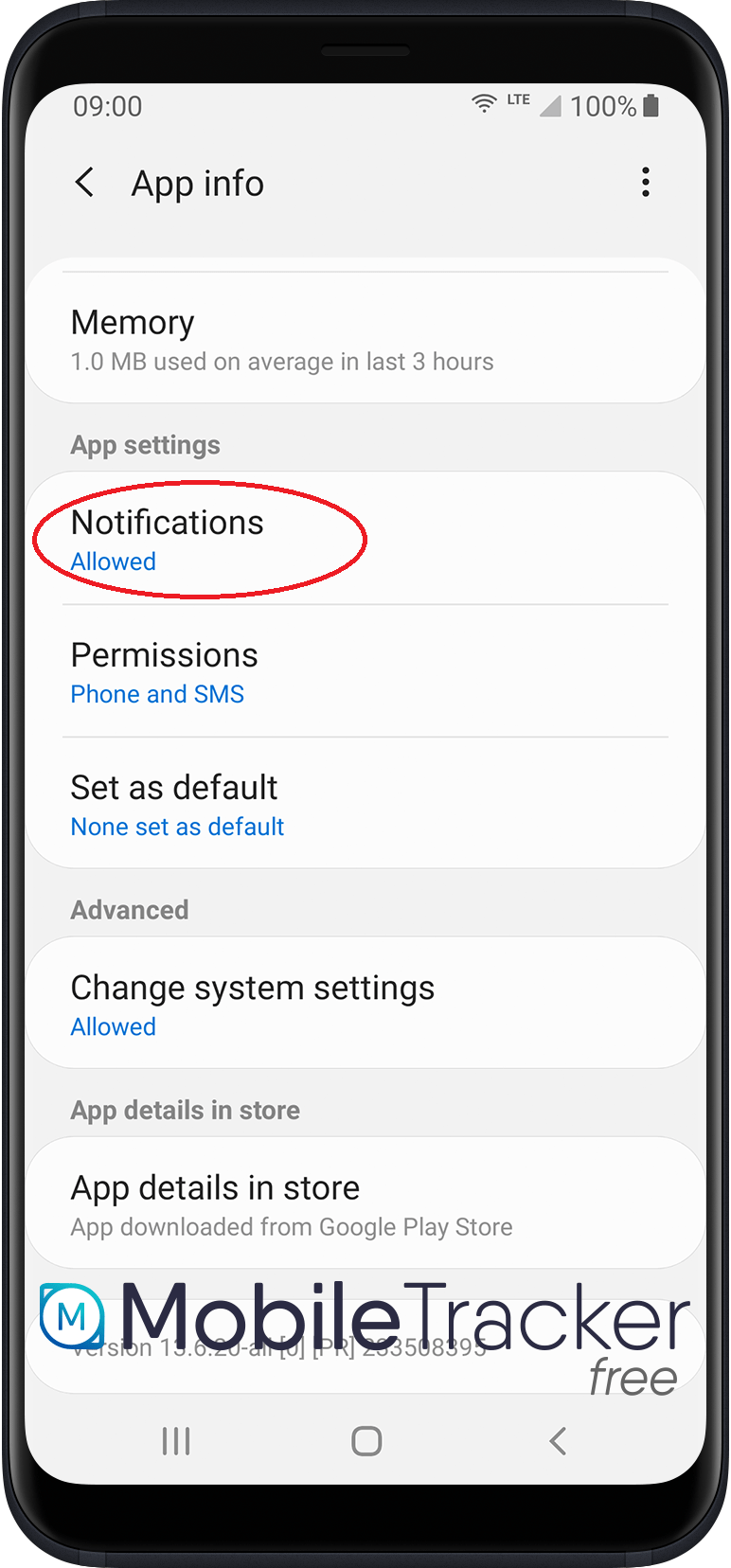 How to disable "Google Play Protect"? Mobile Tracker Free