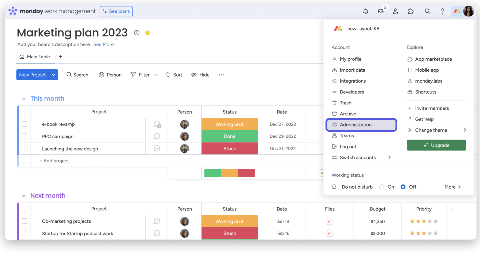 How to archive and unarchive Support