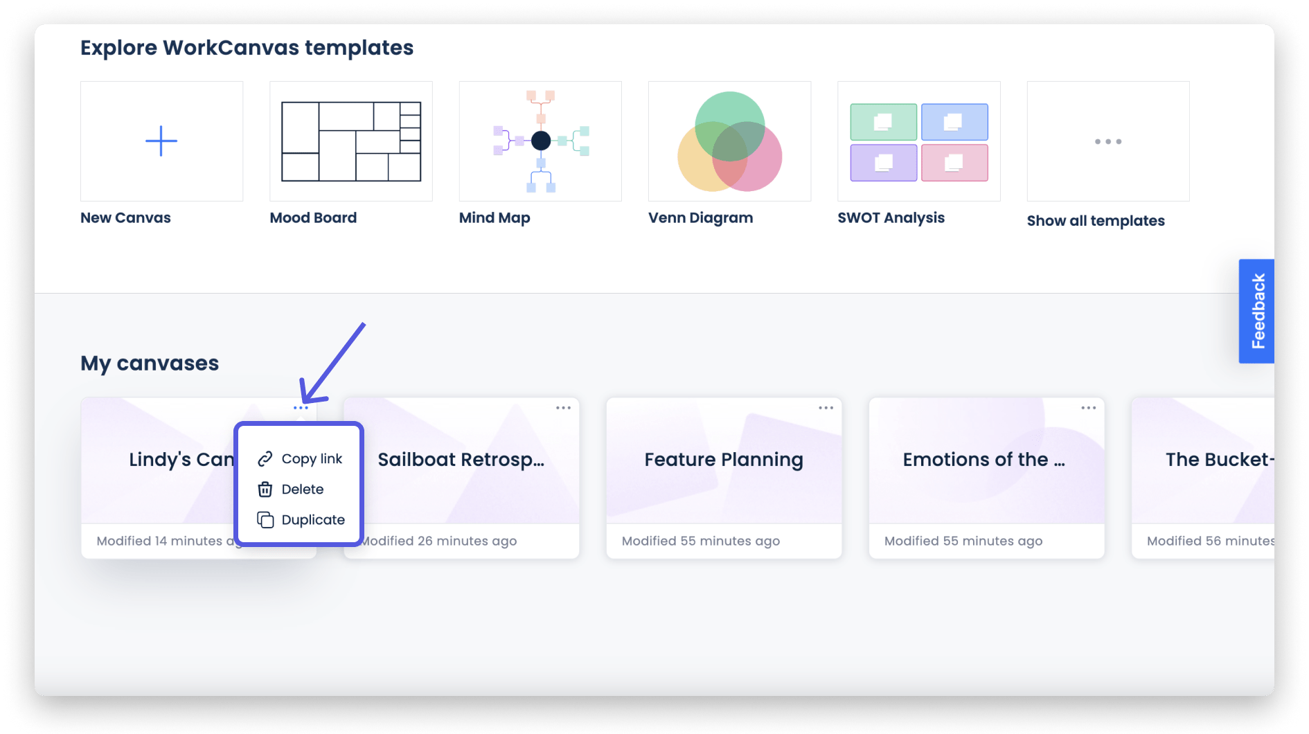 Get started with WorkCanvas Support