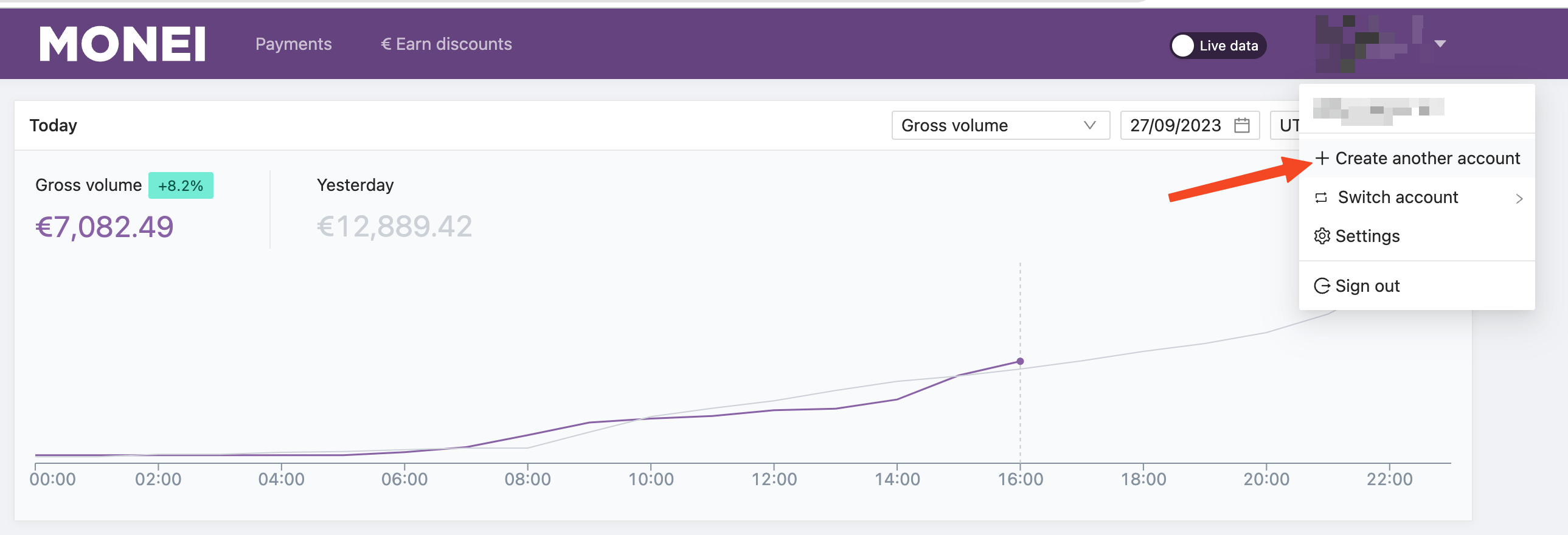 Can I create more than one account using the same business details? MONEI