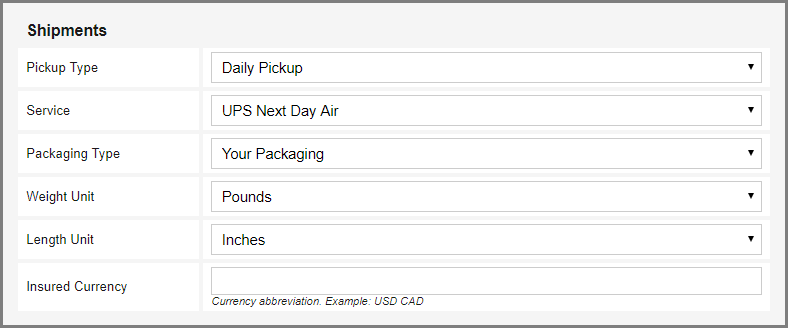 Set Up Negotiated Rates UPS United States