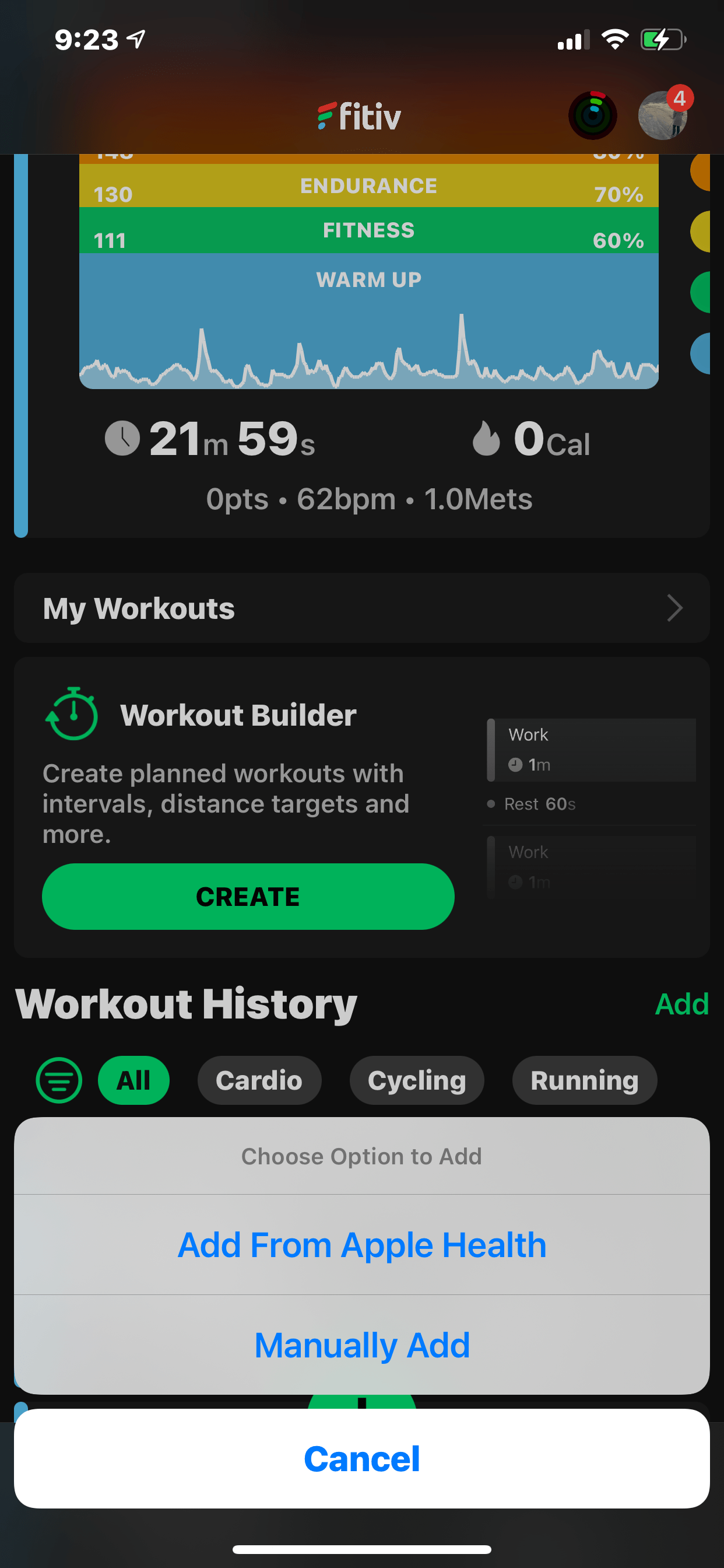 Apple Watch workouts are not showing up in the iPhone app Help Center