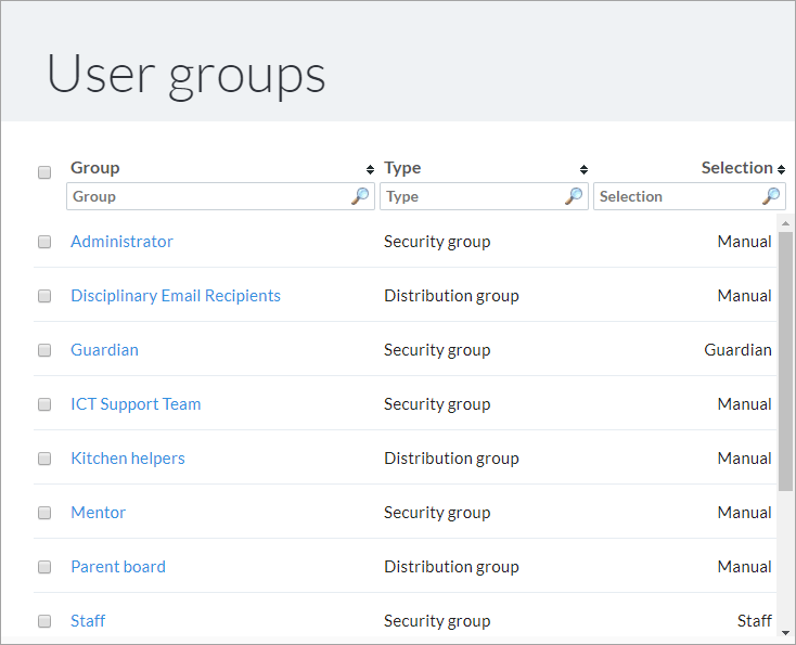 Understanding user titles in MySchool MySchool Support