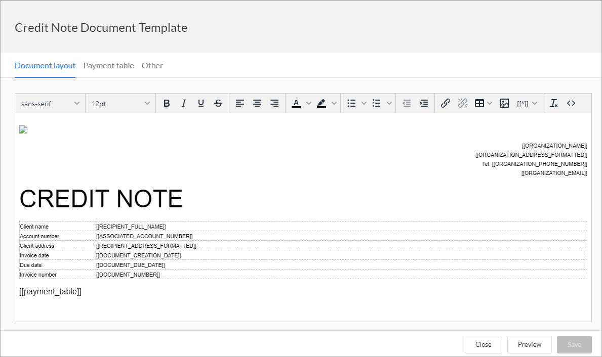 Design your finance templates MySchool Support