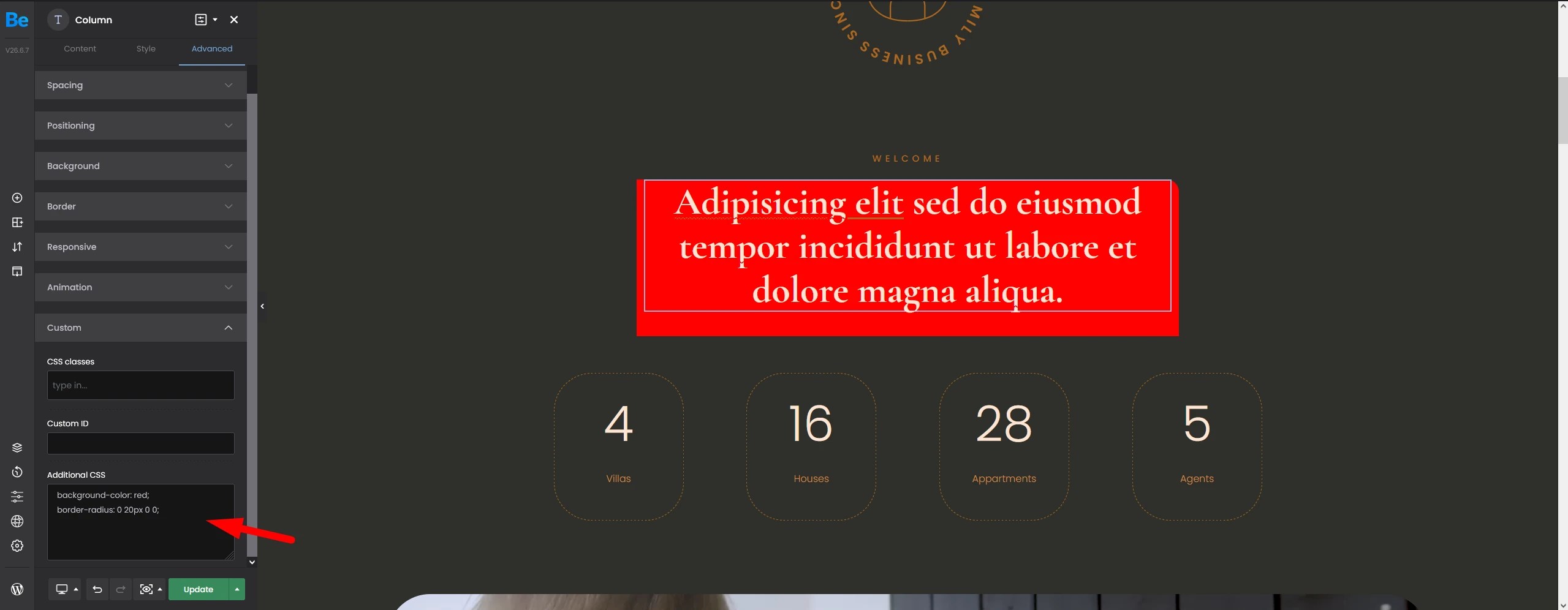 How to add custom classes and CSS? Betheme Support Center