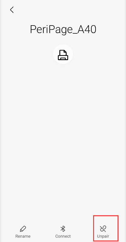 ITP01/A40 Why the PeriPage app cannot connect to A4 printer? – MUNBYN
