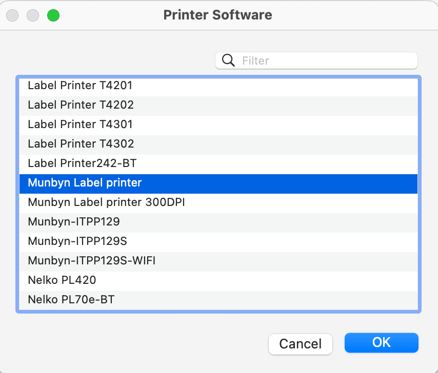 ITPP130 Why is my printer not showing up on my Mac desktop? MUNBYN