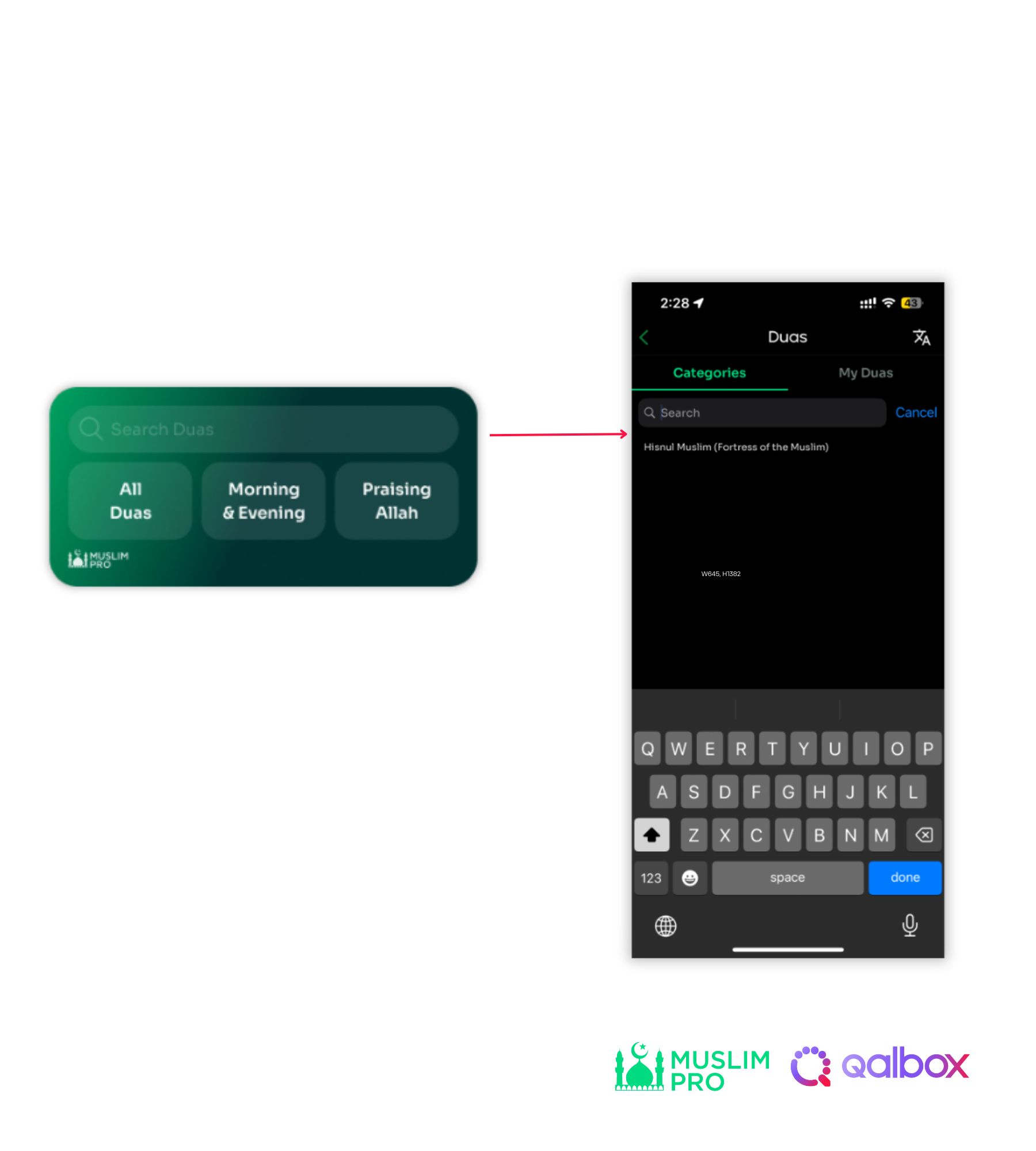Homescreen Updated Widget iOS Muslim Pro & Qalbox Help Center