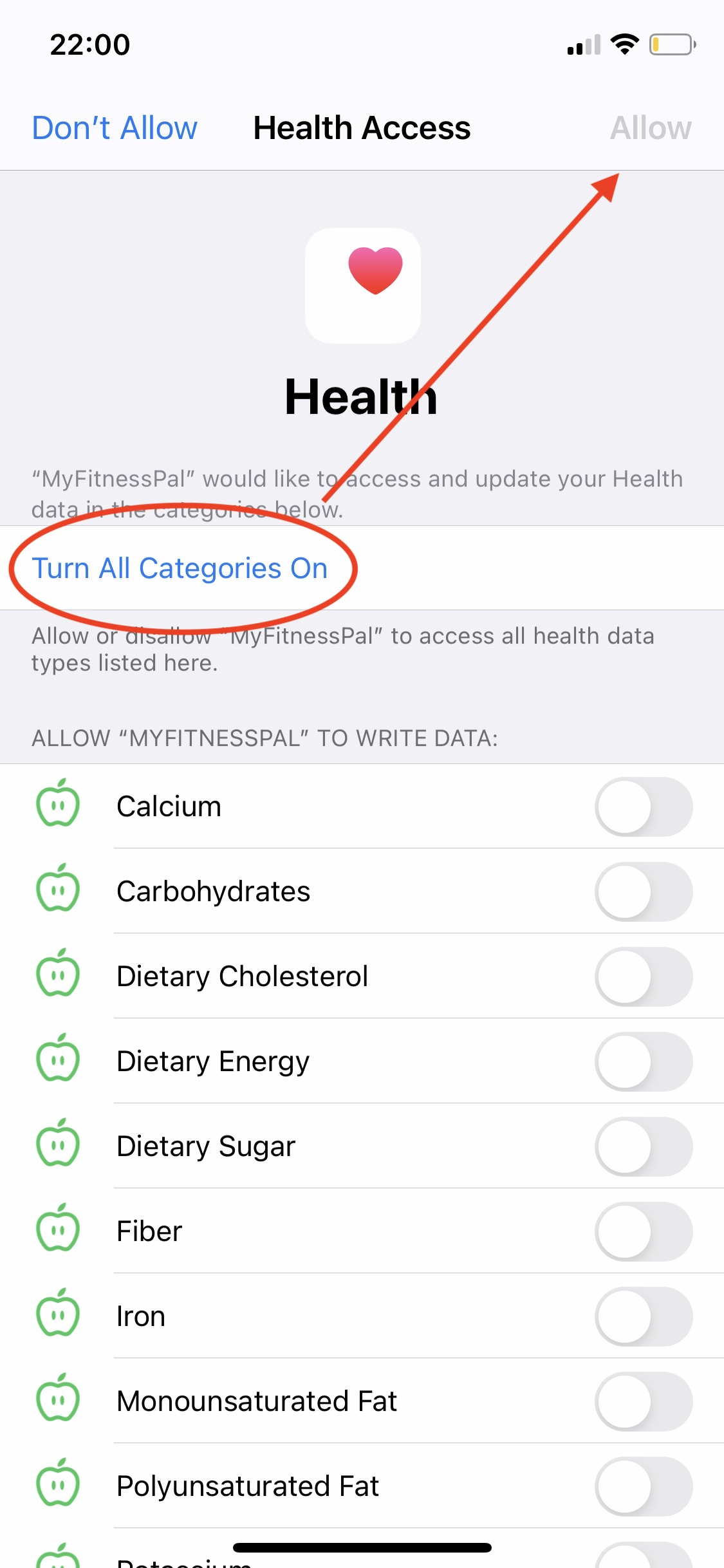 Apple Health FAQ and Troubleshooting MyFitnessPal Help