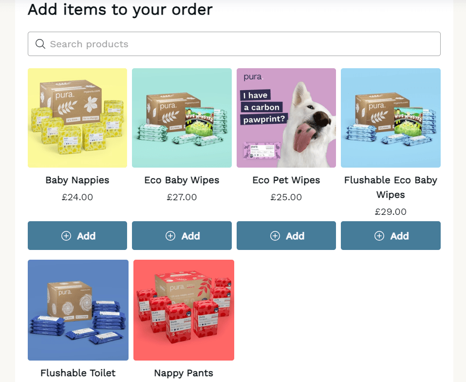 How do I add another Pura product to my subscription? FAQs