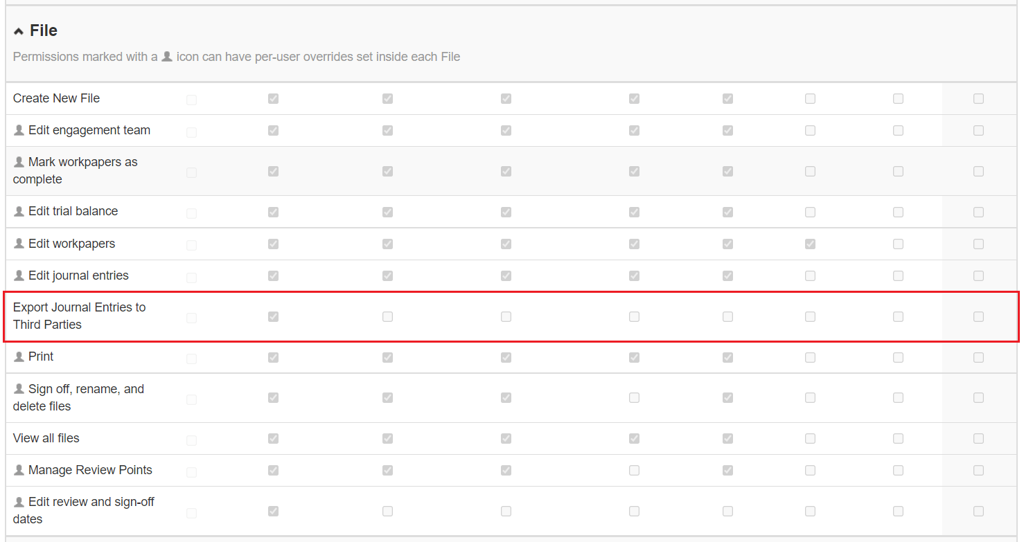 Xero Journal Entries export MyWorkpapers