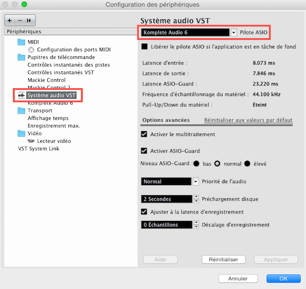 Comment configurer une interface audio dans Cubase Native Instruments