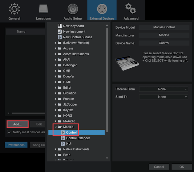 Setting up Your MASCHINE Controller for Host Transport Control in