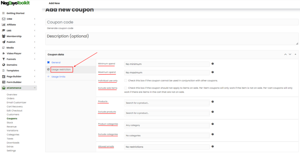 How to set up coupon codes on Negosyo Toolkit? Negosyo Toolkit