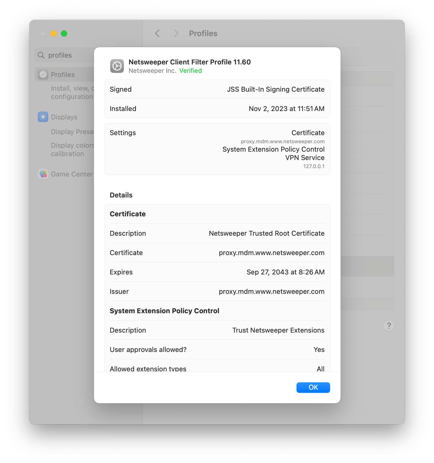 Jamf Configuration Profile Guide Netsweeper