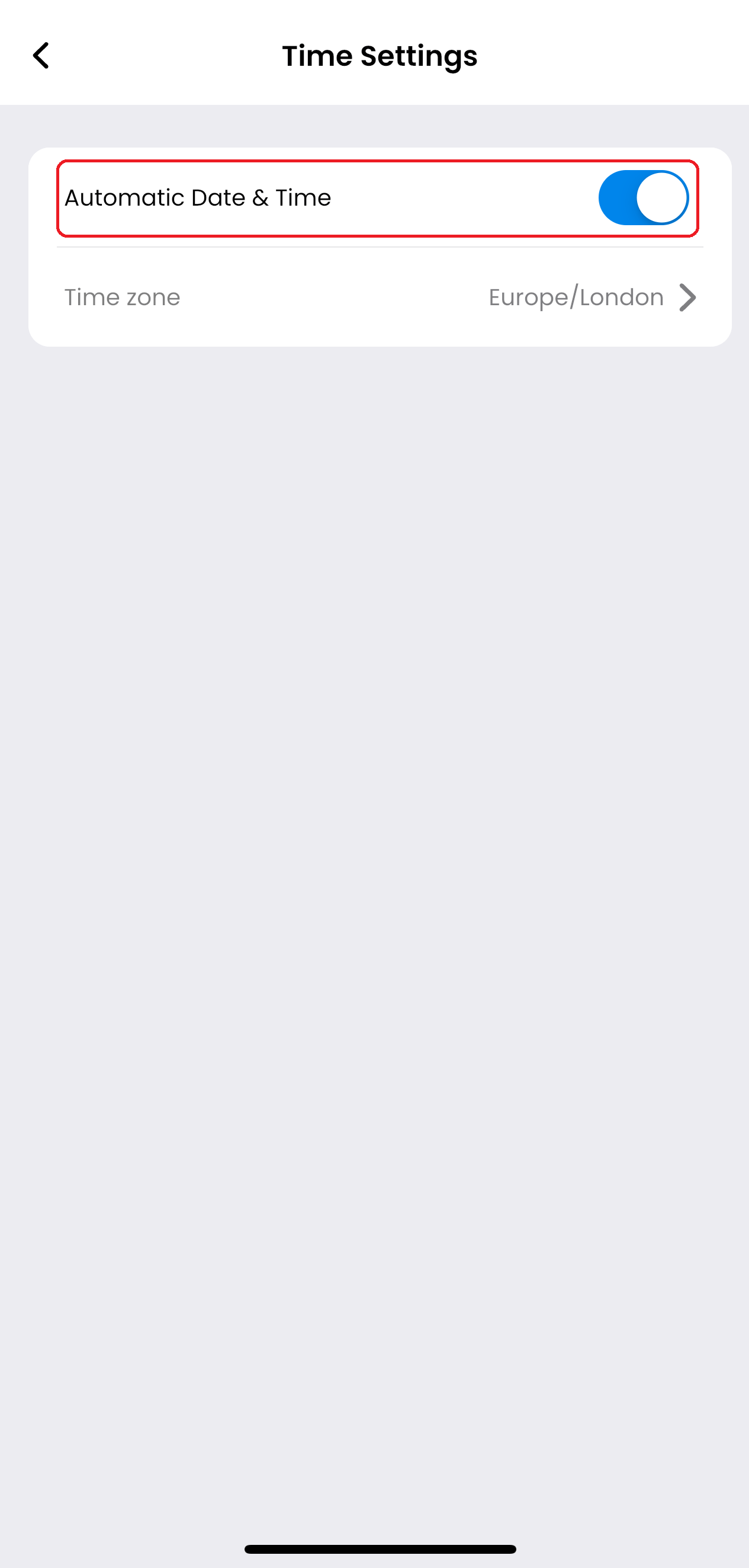 Time Settings Nextbase US