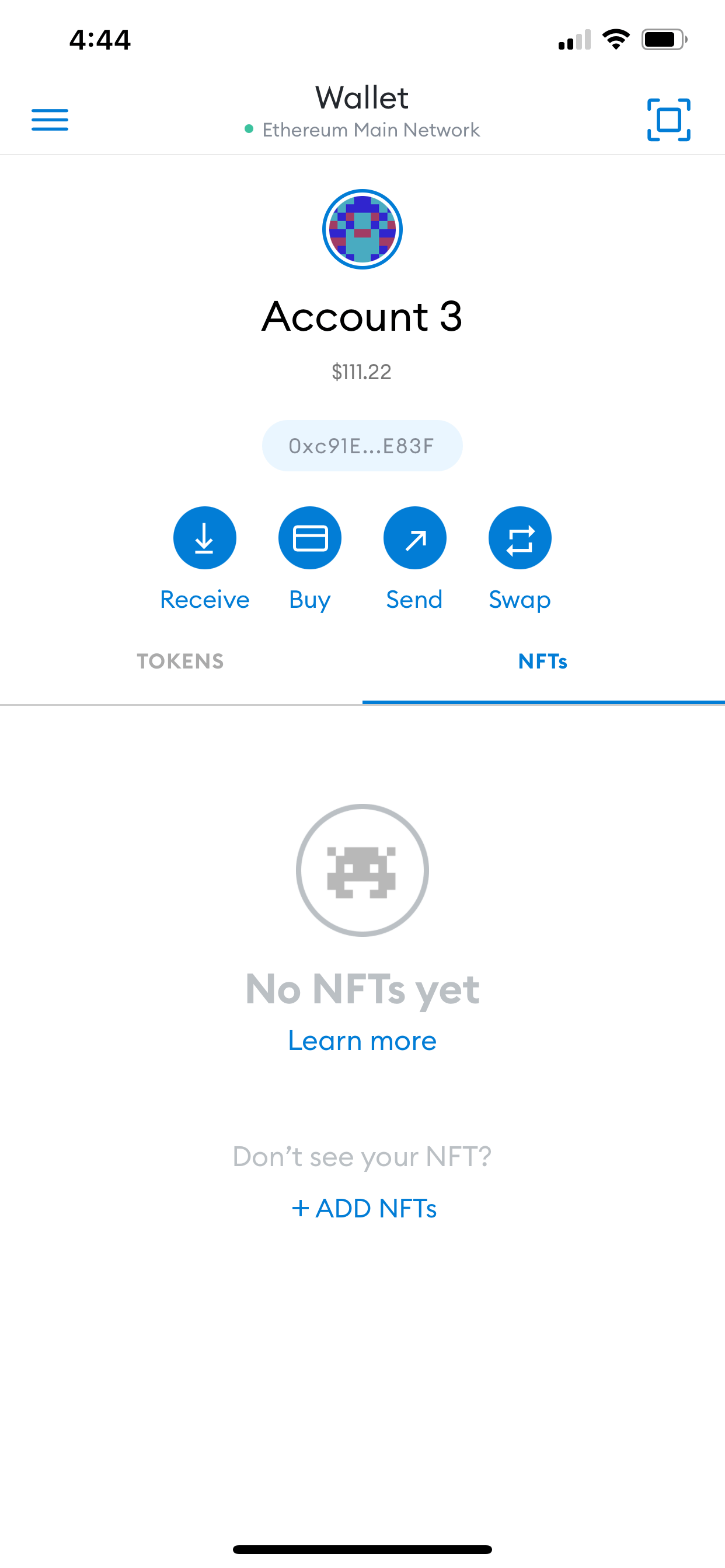 How to add NFT tokens to your wallet? NFTify Support
