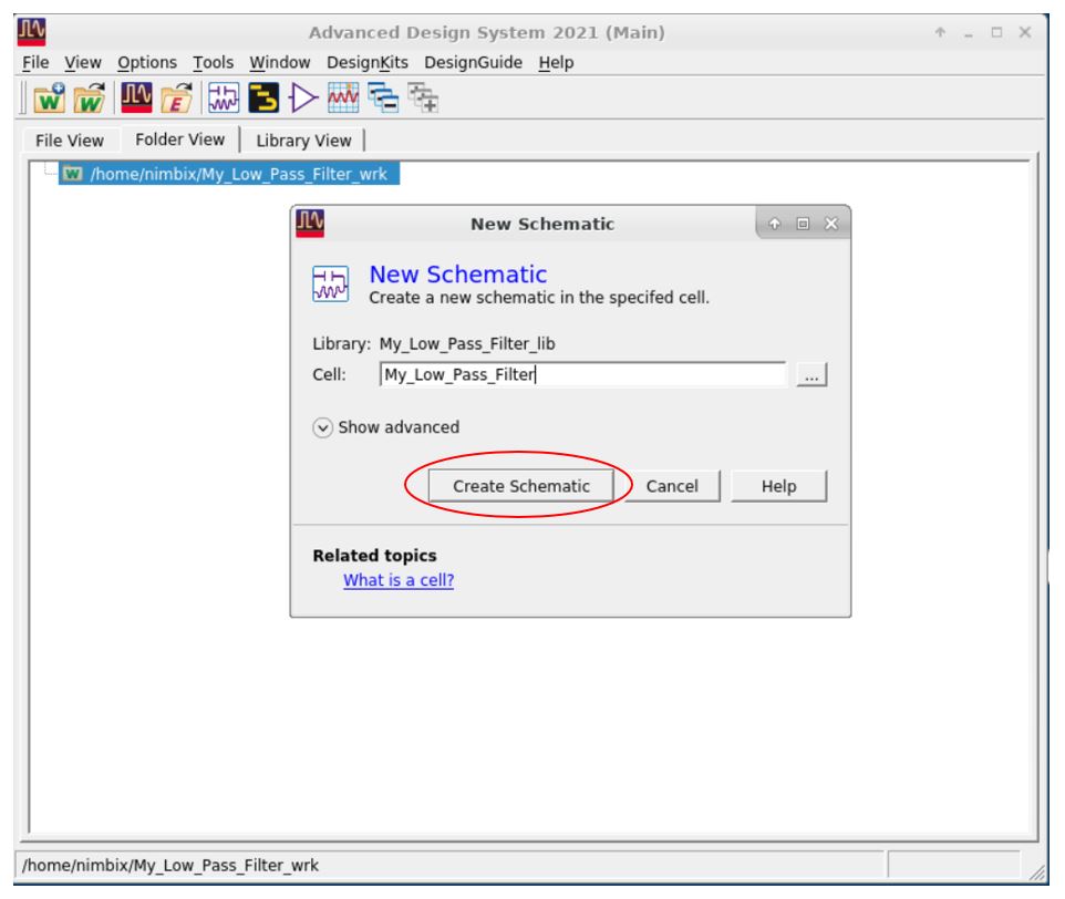 How To Set Up and Run A Keysight ADS Project In Interactive Mode Using Nimbix Nimbix