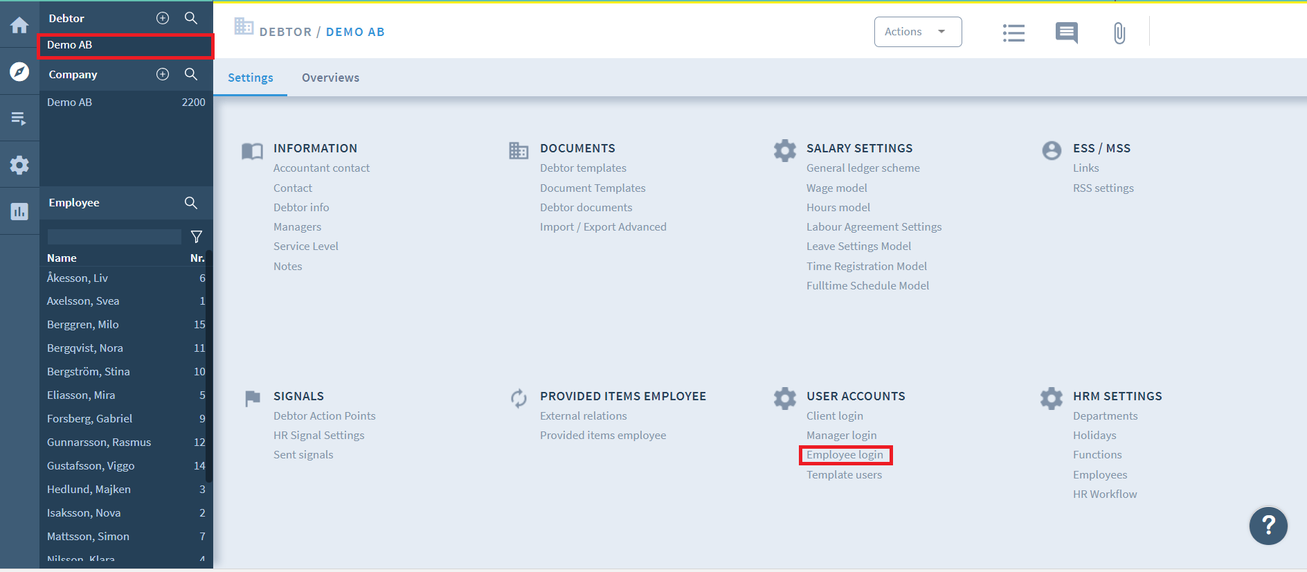 JeonSoft ESS Login