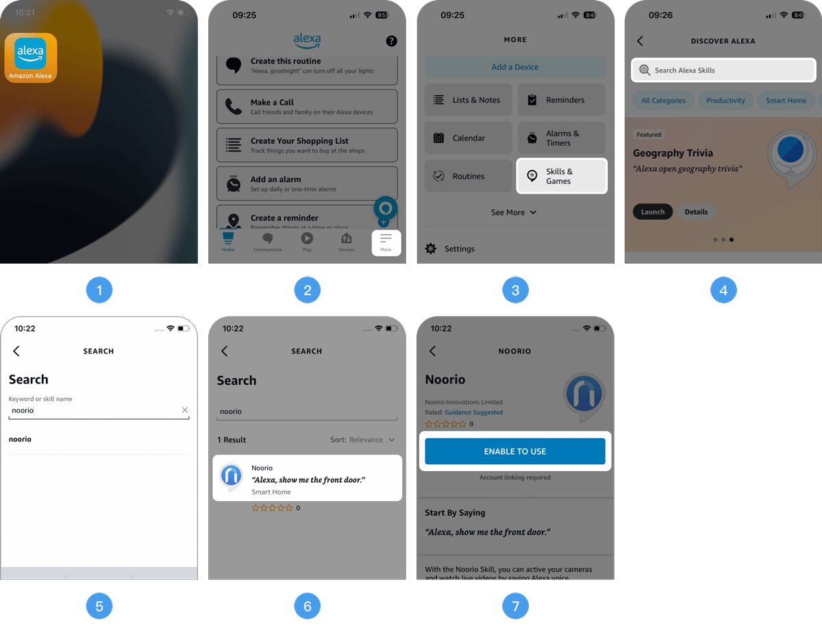 Works with Alexa Noorio