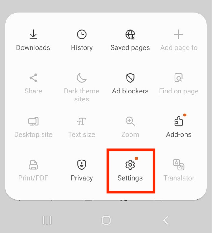 How to disable Samsung password manager NordPass