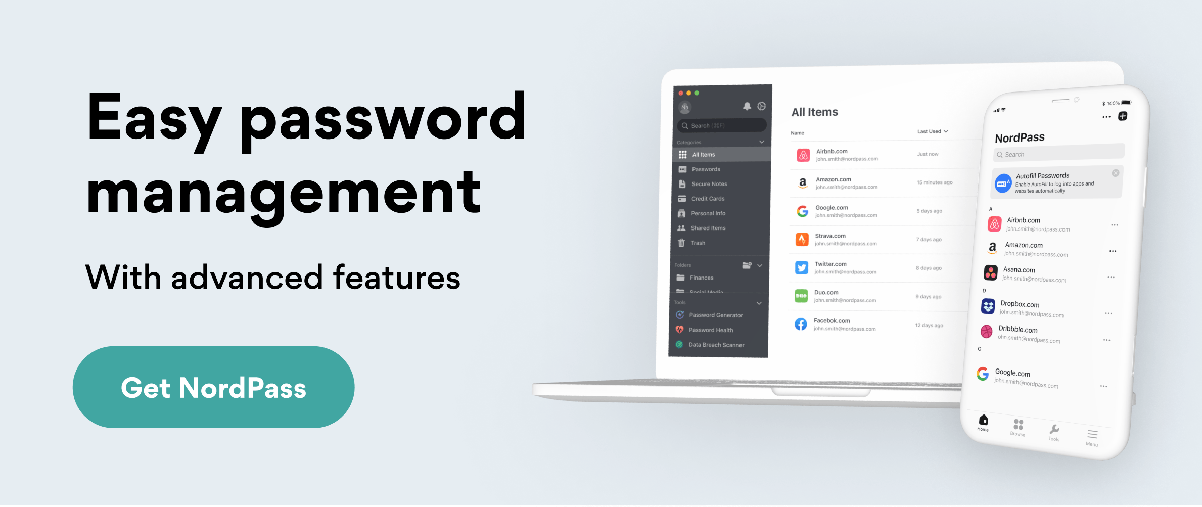 Premium vs Free version of NordPass NordPass