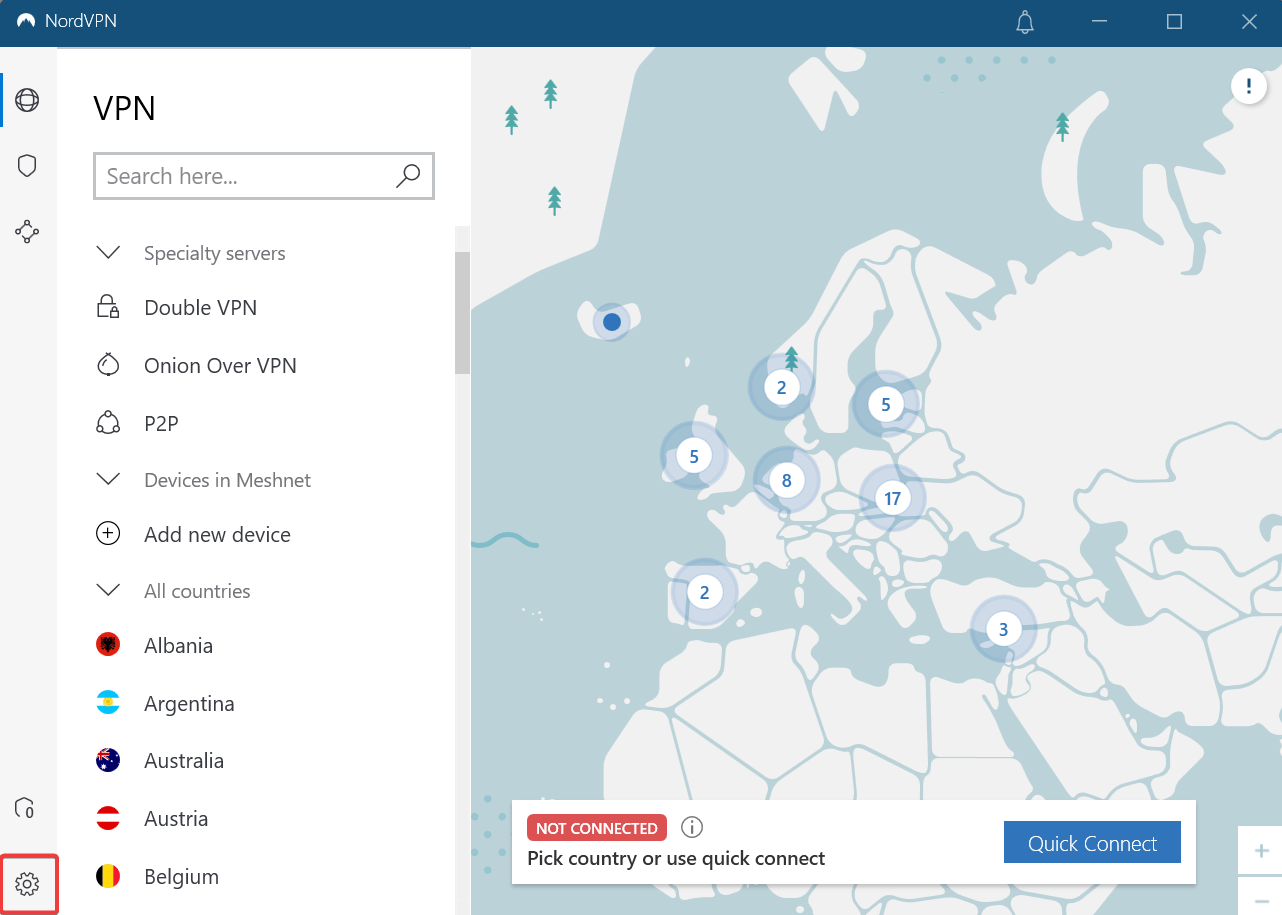 How can I change the language of the NordVPN app? Live Chat, VPN