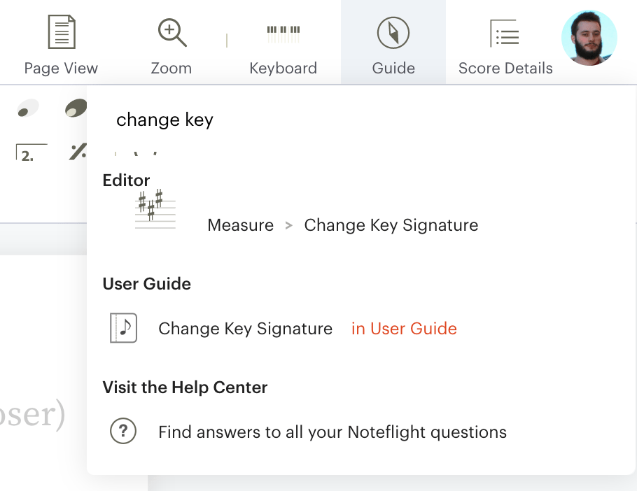 Editor Features Noteflight Support