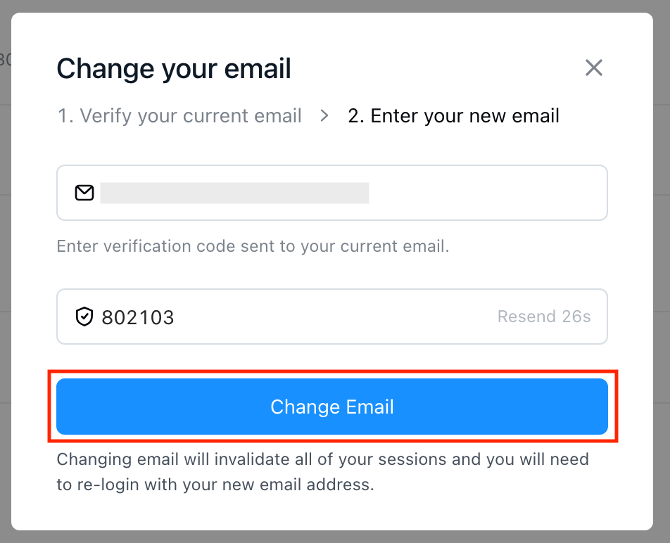 How to change my email address? Notta Help Center