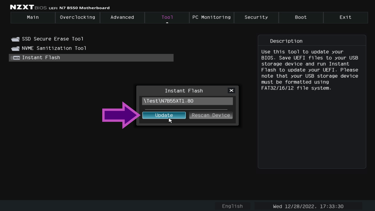 Updating your NZXT Motherboard BIOS NZXT Support Center