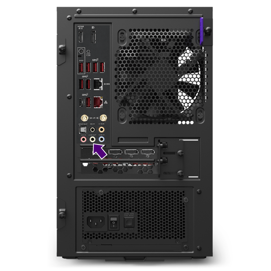 Troubleshooting problems with front I/O ports on the H210 NZXT