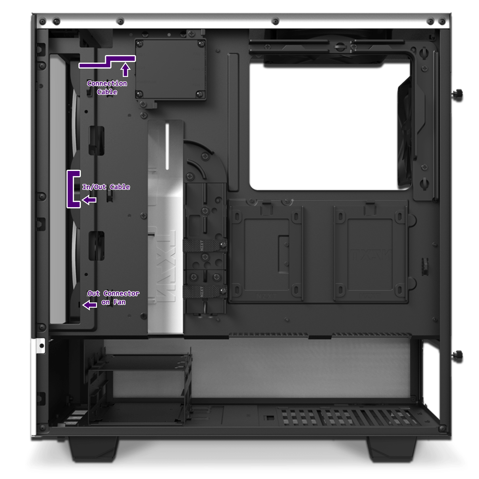 Adding Additional RGB Fans to the H510 Elite NZXT Support Center
