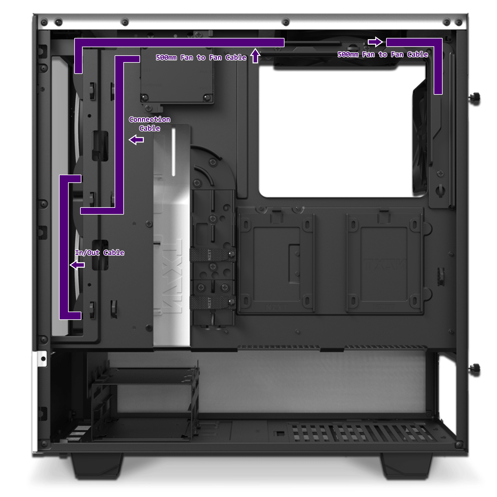 Adding Additional RGB Fans to the H510 Elite NZXT Support Center