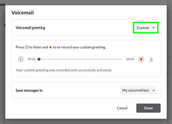 Avaya Cloud Office: Create a Custom Call Handling Rule for Holidays and