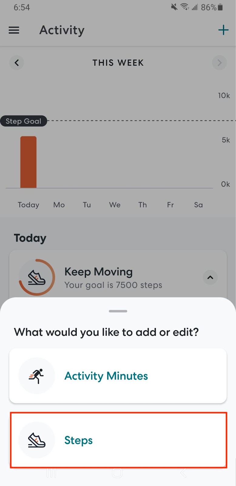 For Android How do I track my activity on the mobile app? Omada Health