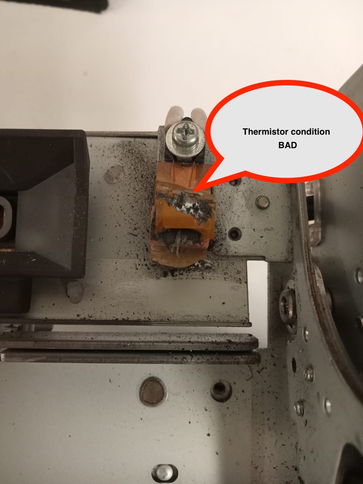 Determining Bad Thermistor HELP CENTER