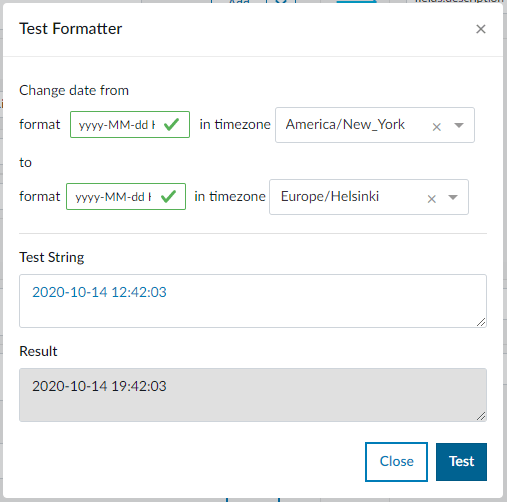 How to use date formatter Help Center