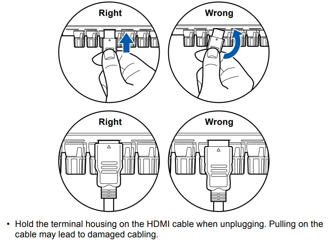 TXNR7100 Notes Regarding Connections with HDMI Cables Onkyo