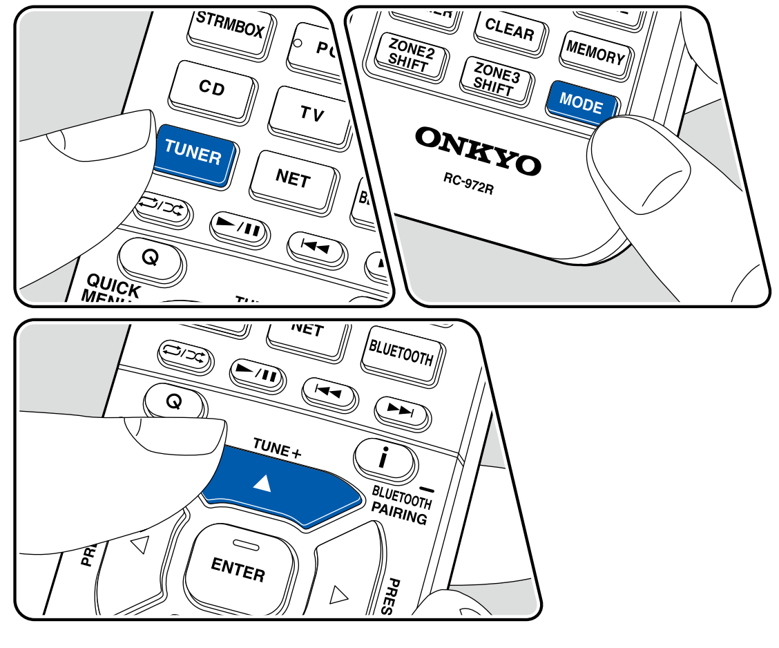 TXNR6100 Listening to the Radio (AM/FM) Onkyo Product Support