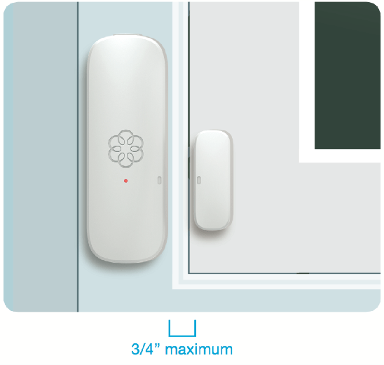 Ooma Door and Window Sensor installation instructions Smart Security