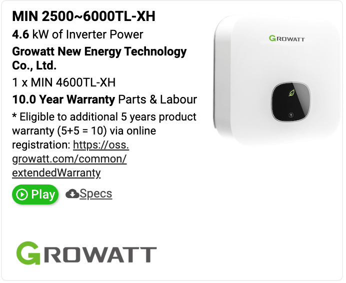 🇦🇺 Growatt – OpenSolar