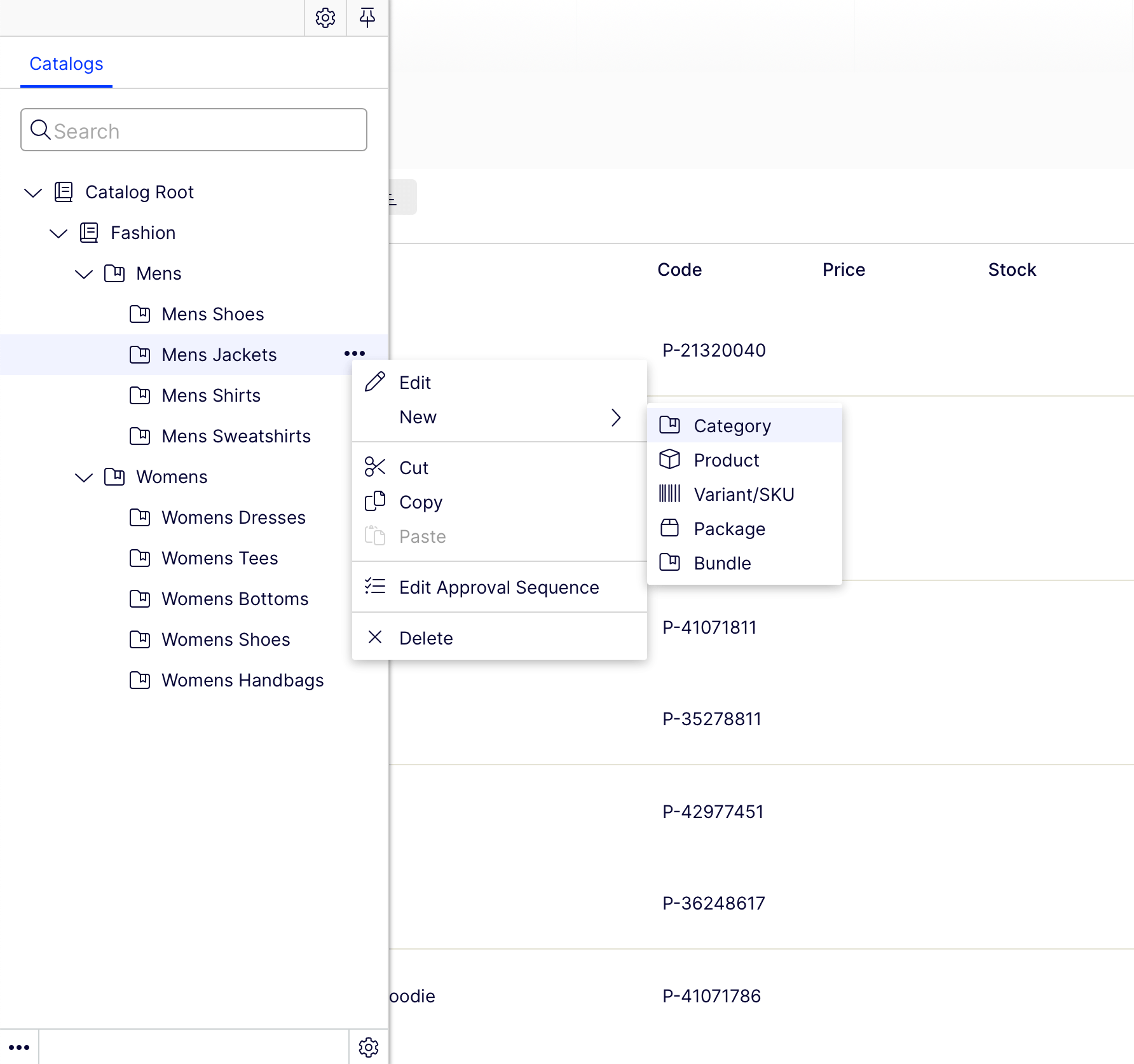 Work with catalog entries Support Help Center
