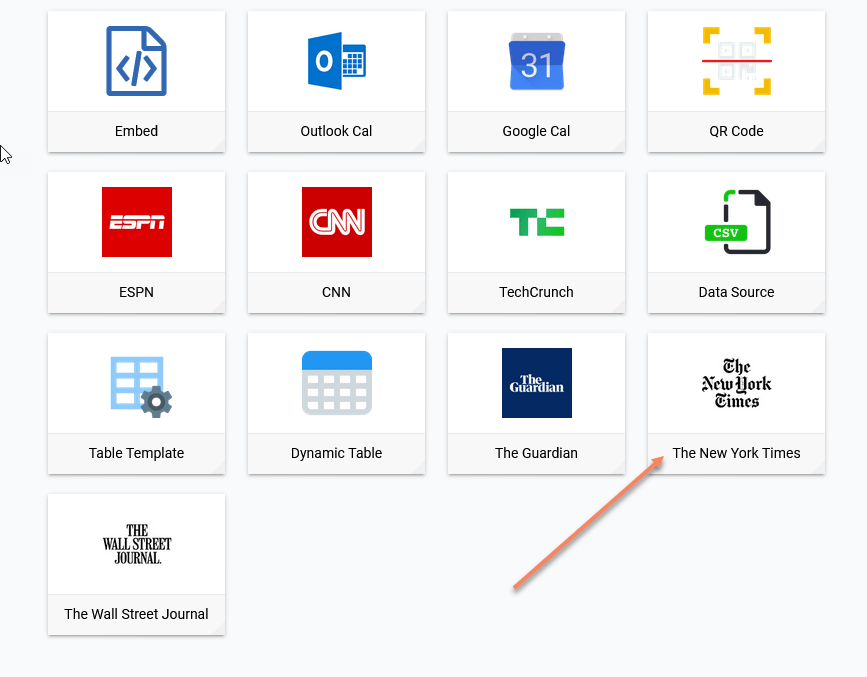 How to use the New York Times app OptiSigns