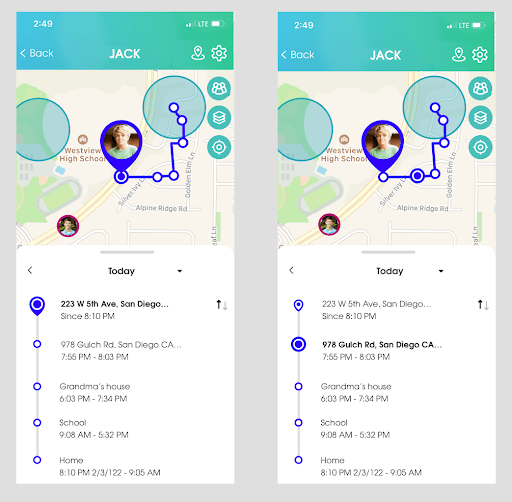 Location History OurPact Support